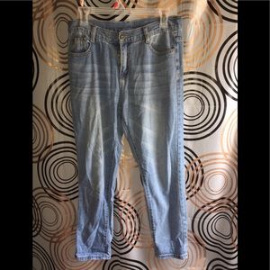 hehualin Skinny Jeans Sz L